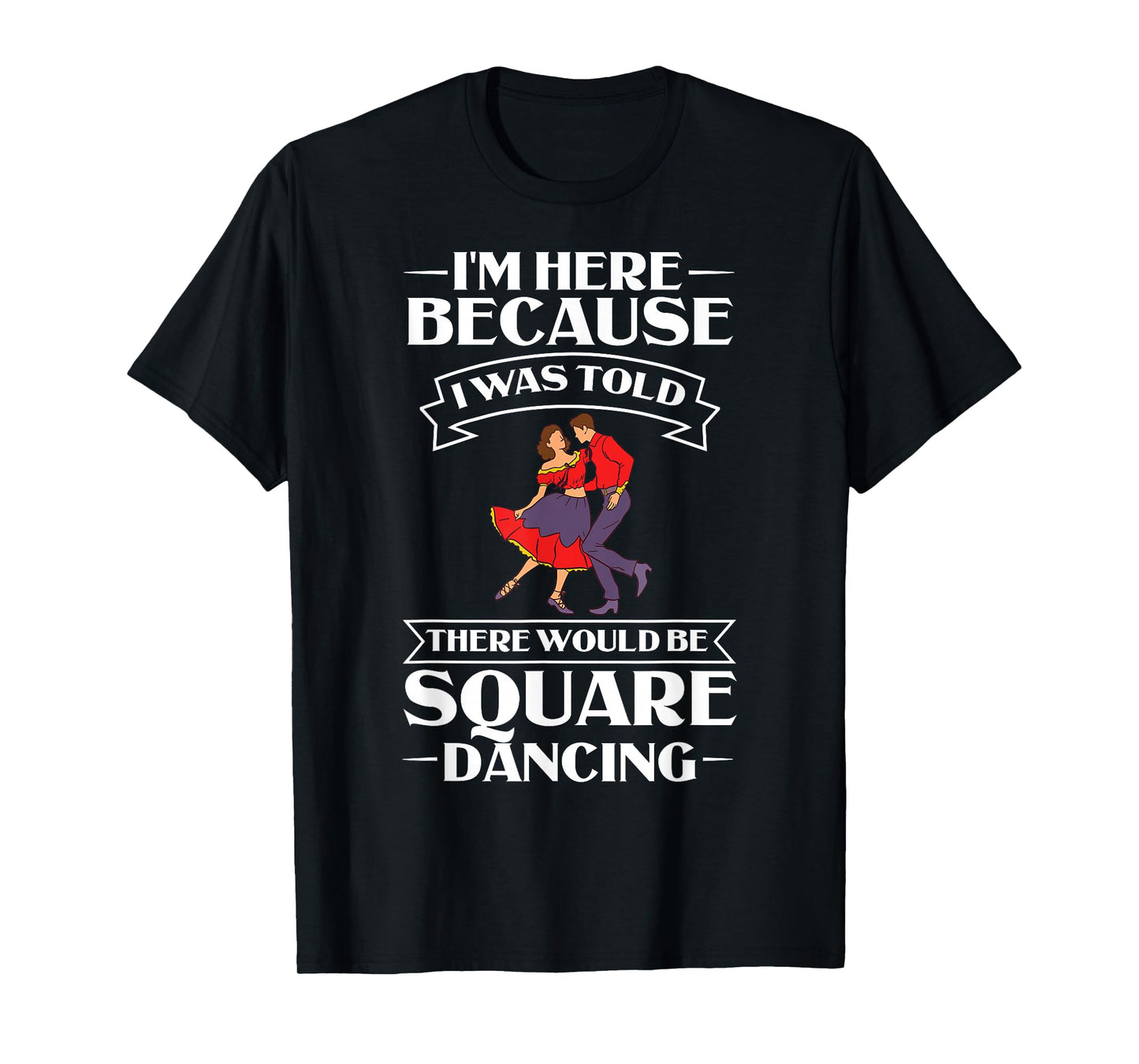 Square Dance Music Caller Lessons Dancer T-Shirt