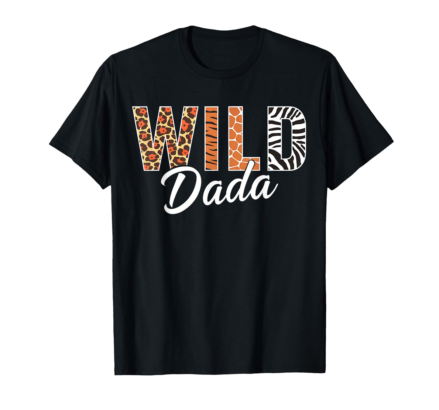 Wild Dada Zoo Born Two be Wild B-day Safari Jungle Animal T-Shirt