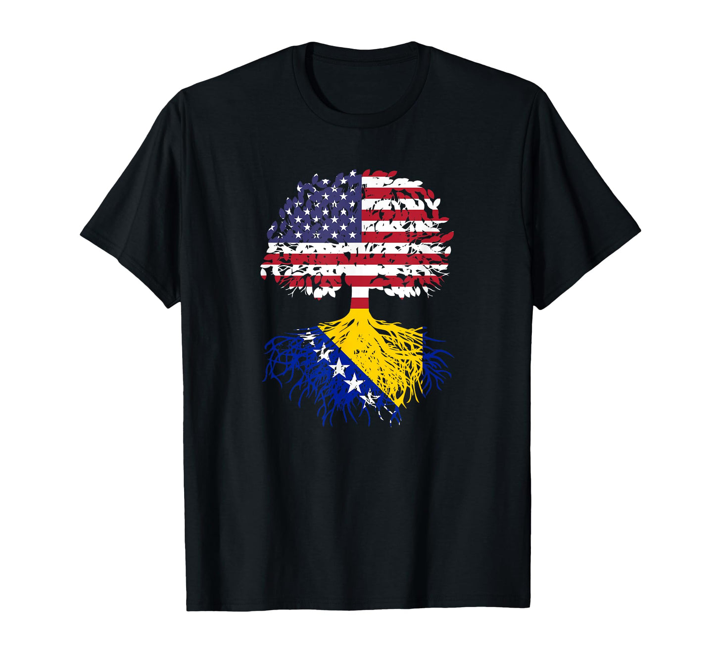 Bosnian Roots Bosnia National Heritage Tree Gift T-Shirt
