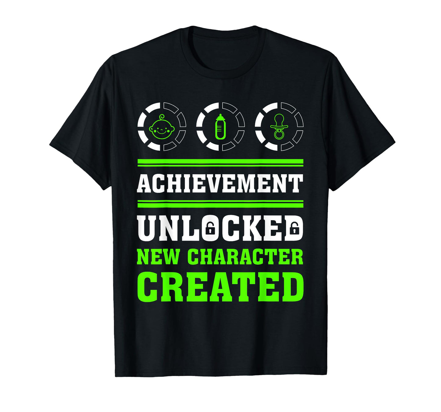 Achievement Unlocked new Character Created T-Shirt