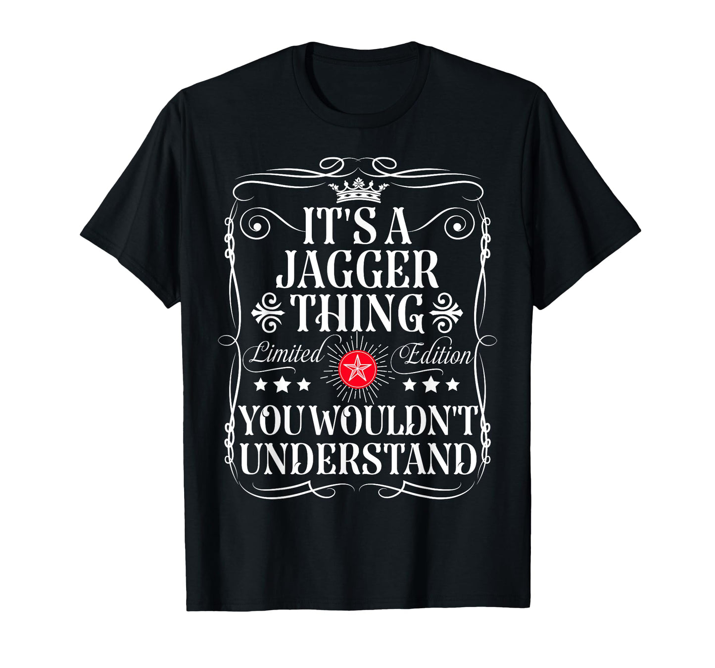Jagger Name Its A Jagger Thing You Wouldn't Understand T-Shirt