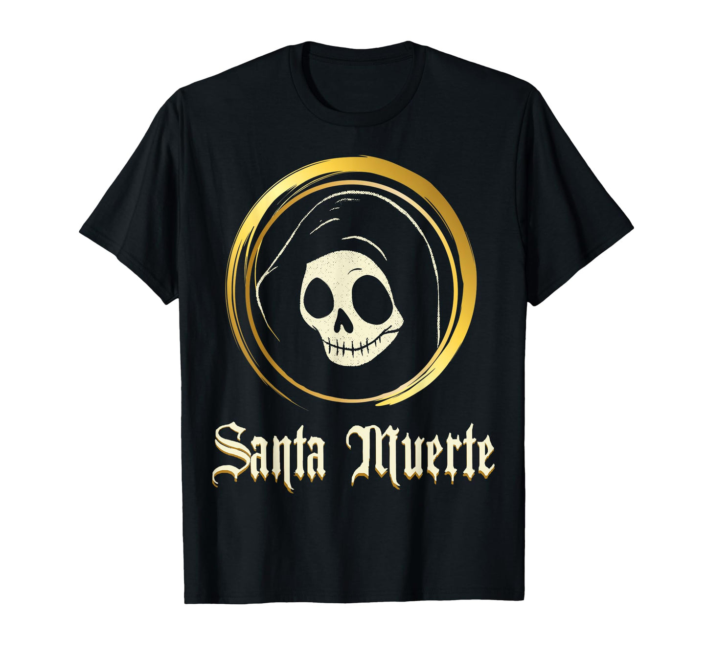 Santa Muerte! Dia de Muertos Funny Spanishs Halloween T-Shirt
