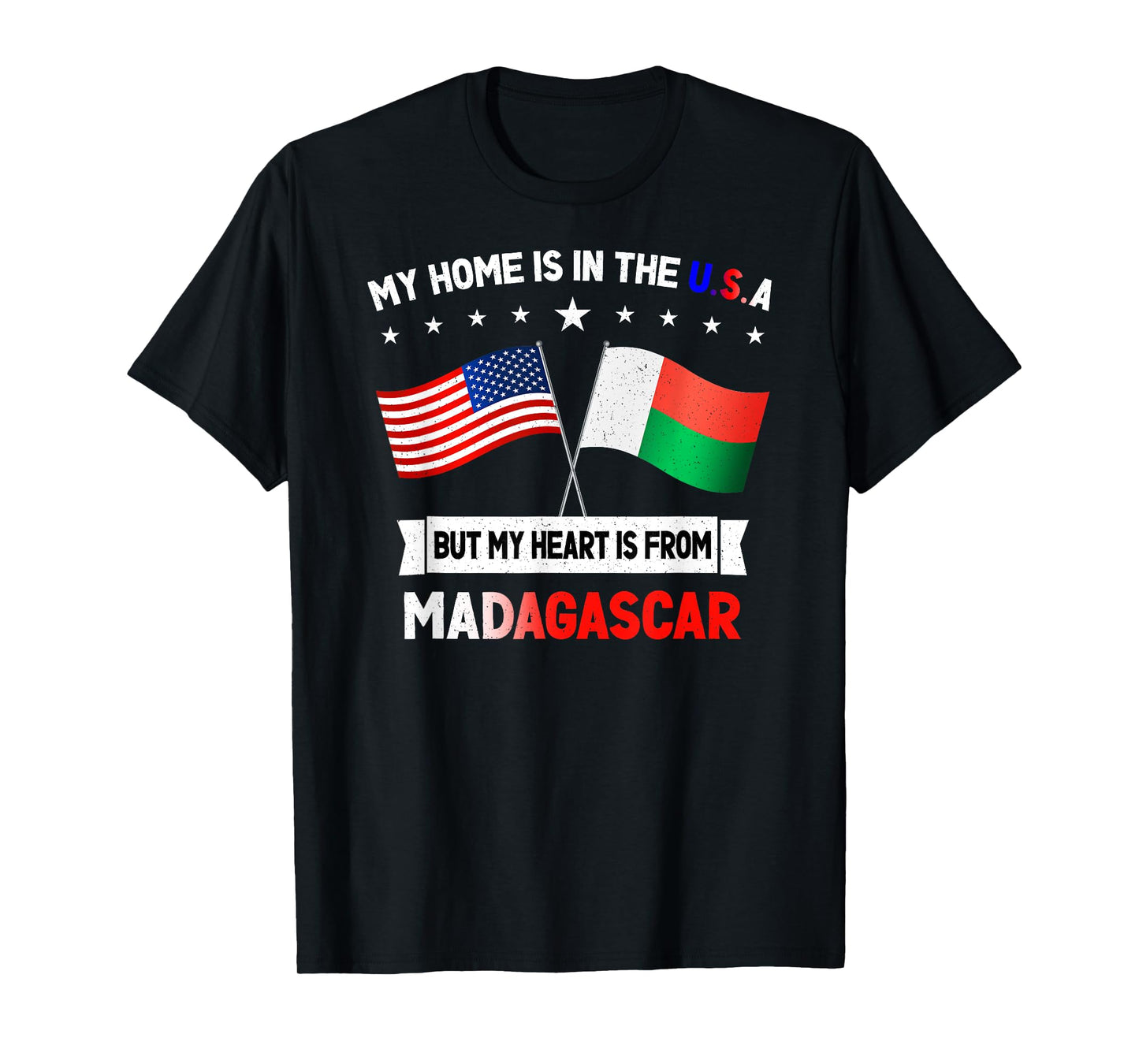 Madagascar & USA T-Shirt