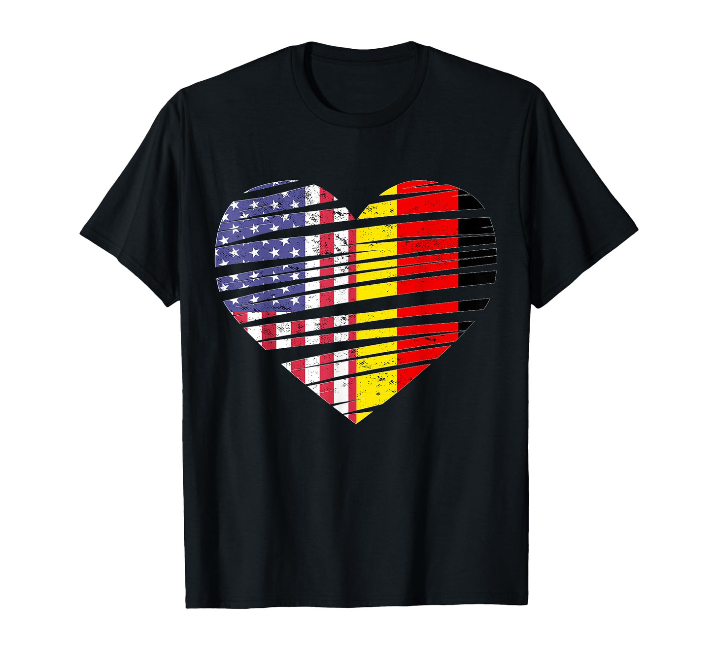 German American Patriot Grown Country Germany Flags T-Shirt