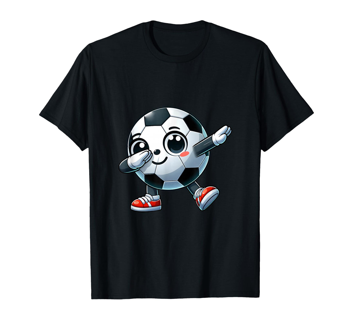 Dabbing Soccer Player Lover Cute Toddler Kids Boys Dab Dance T-Shirt