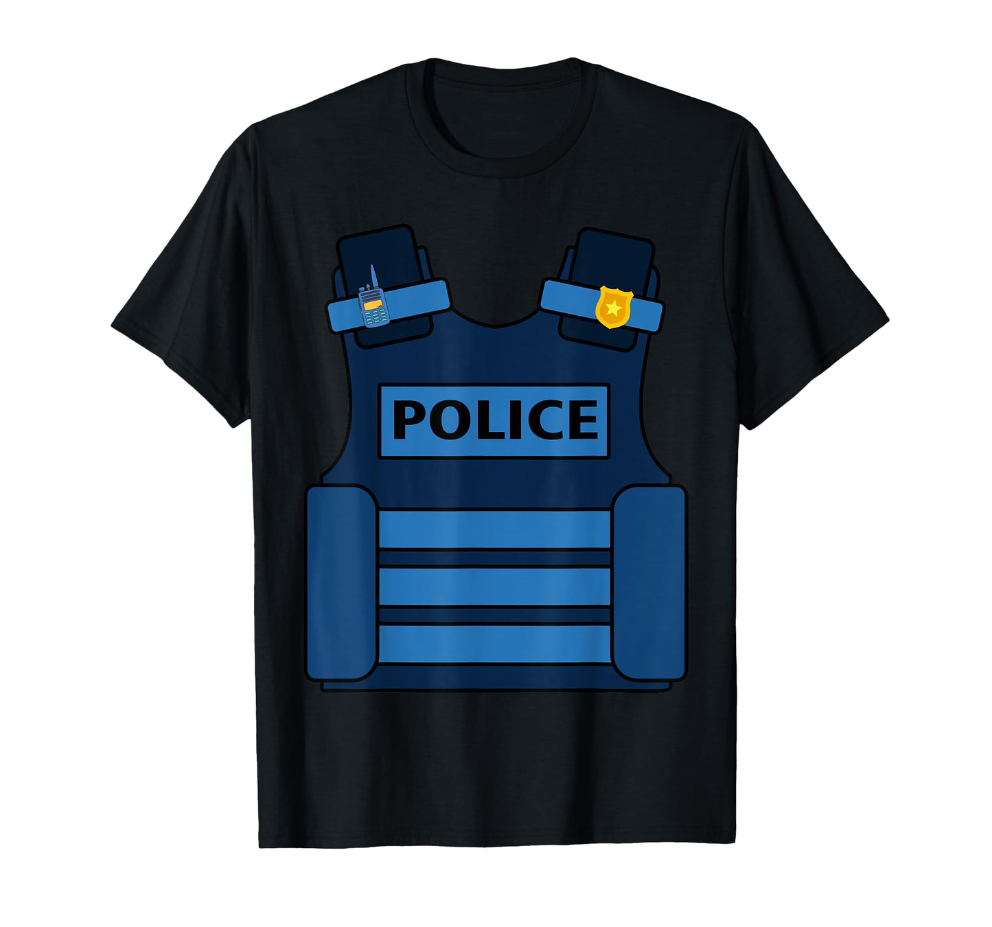 Halloween Policeman Costume Halloween Police Officer Costume T-Shirt
