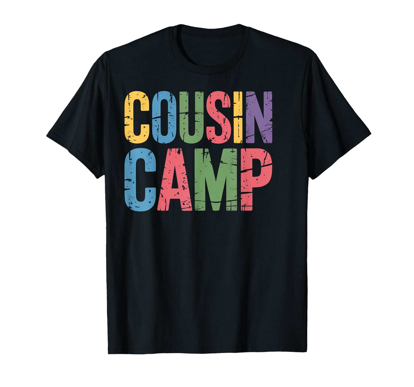 Cousin Camp Pajamas Kids Girls Toddler Matching Gifts T-Shirt