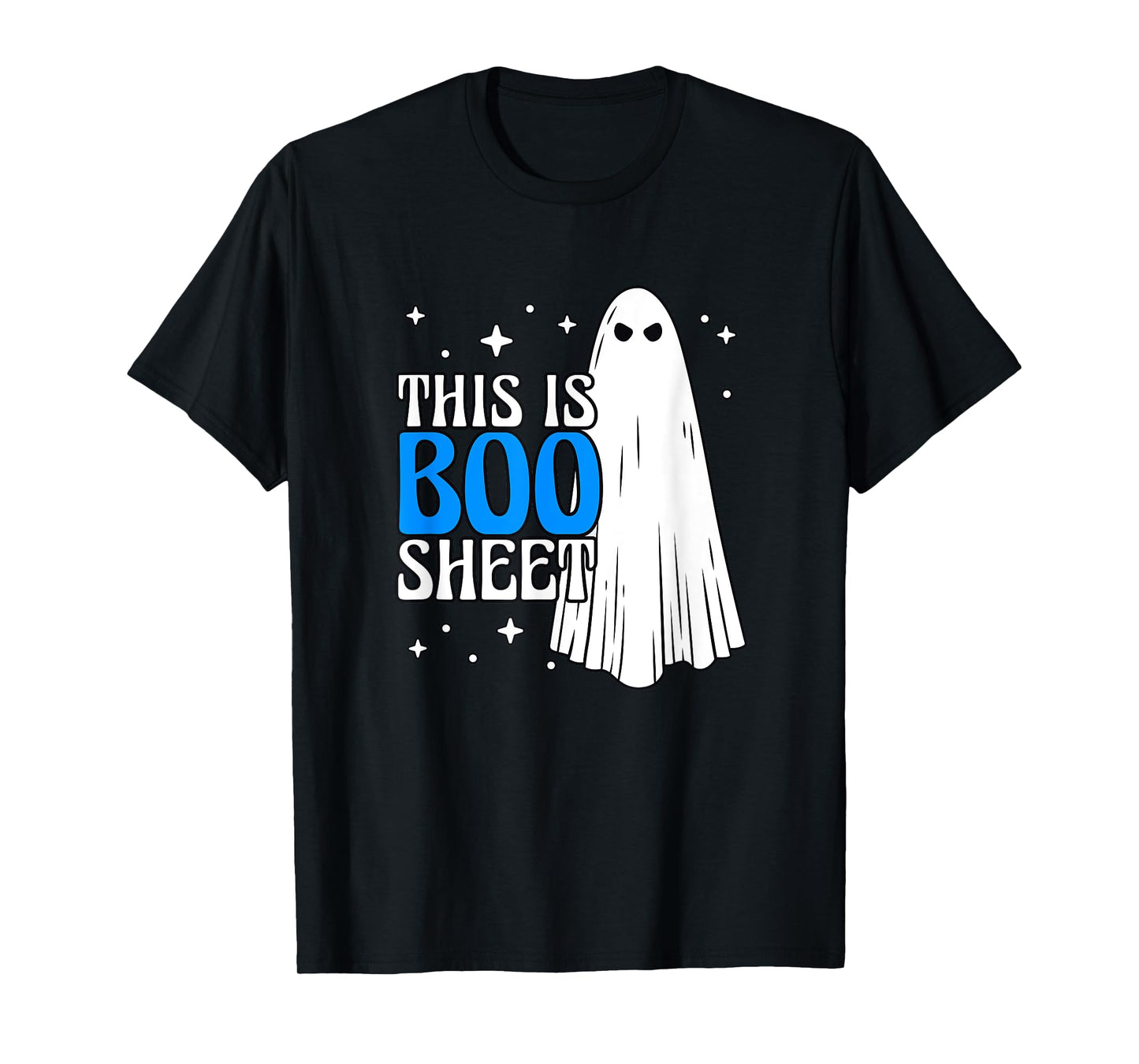 Blue Boo Sheet Ghost T-Shirt