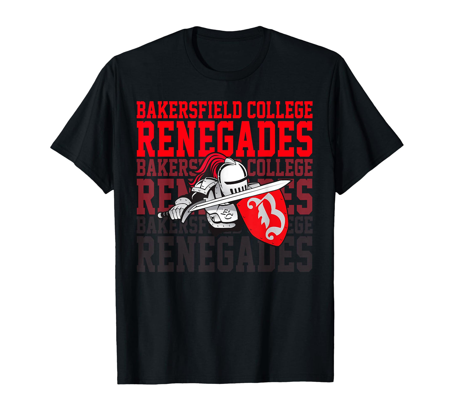 Bakersfield College Renegades AIC Retro Vintage Sports T-Shirt