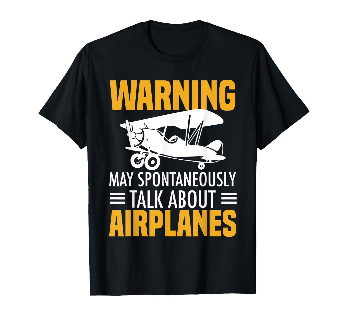 Funny Pilot Art For Men Women Aviation Pilot Airplane Lovers T-Shirt