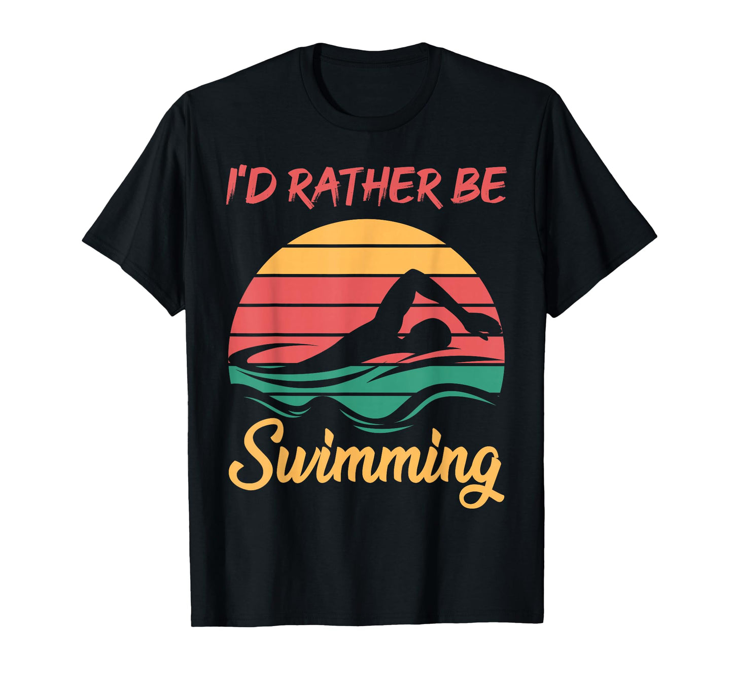 Water Rat Water Sports Hobby Swimming Club Swimming T-Shirt
