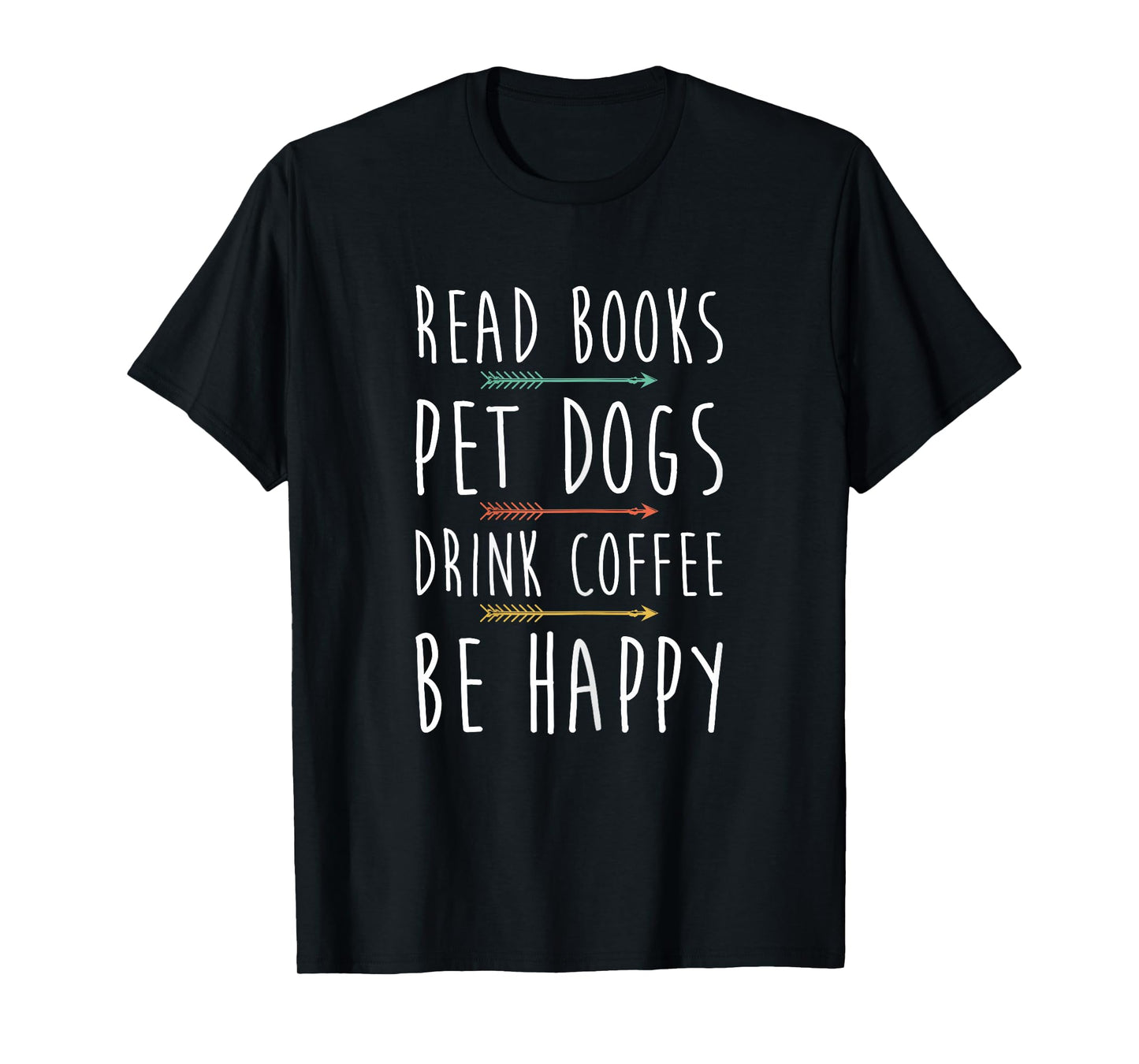 Read Books Pet Dogs Drink Coffee Lover Funny Dog Mom T-Shirt