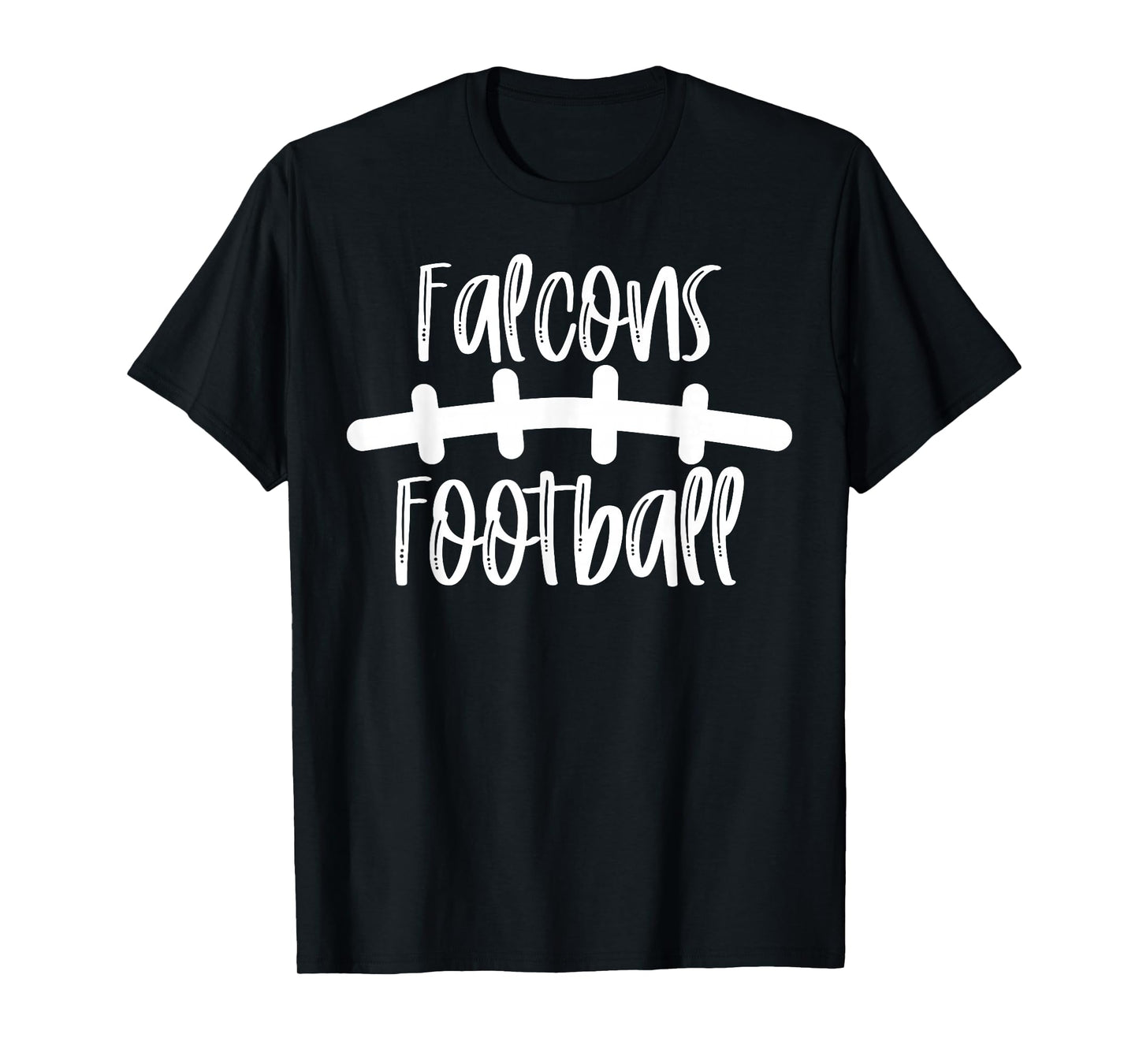Falcons Football School Spirit Team Mascot Game Night T-Shirt