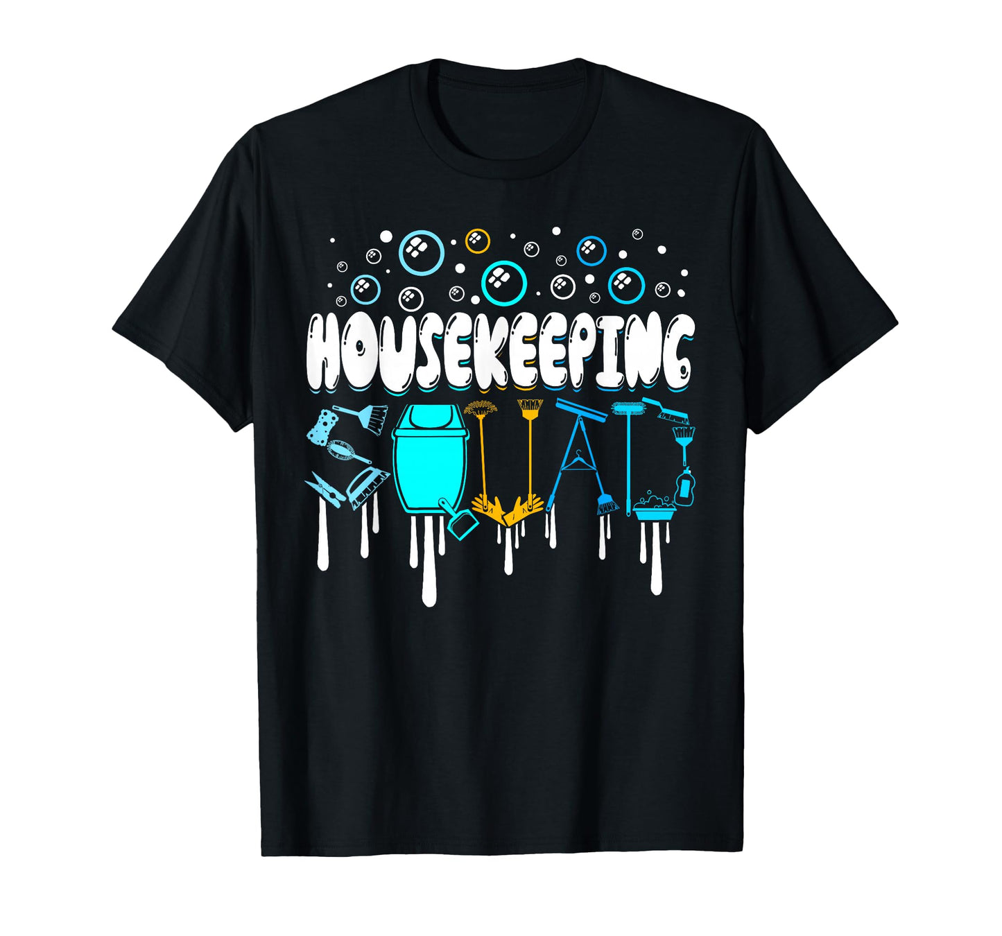 Housekeeping Squad Cleaner Cleaning Housekeeper T-Shirt