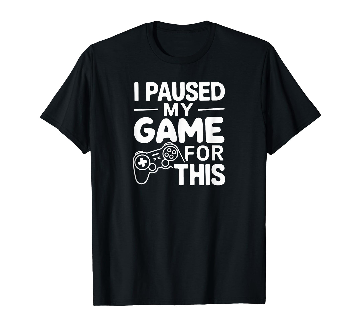 I Paused My Game for This Cool Remote Work Home-Based Worker T-Shirt