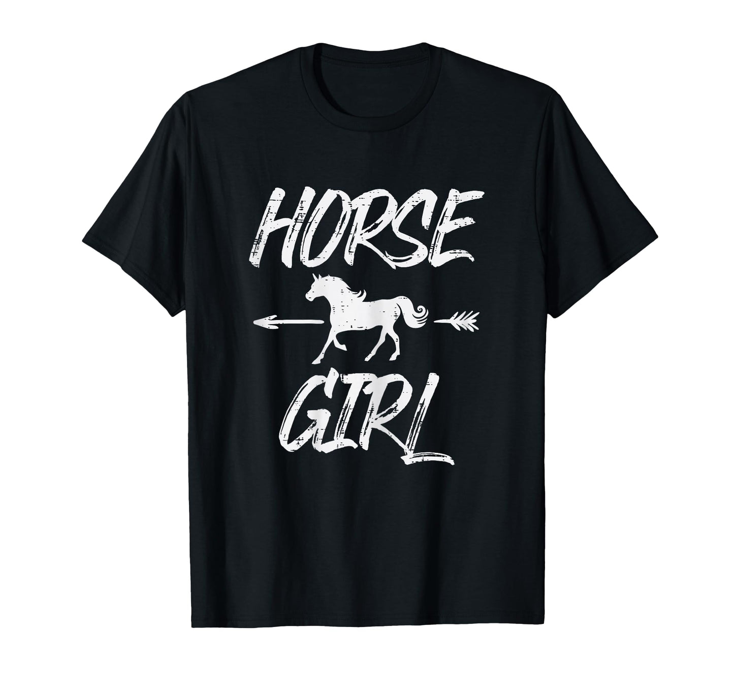 Horse Girl Animal Horseback Riding Equestrian Girls Women T-Shirt