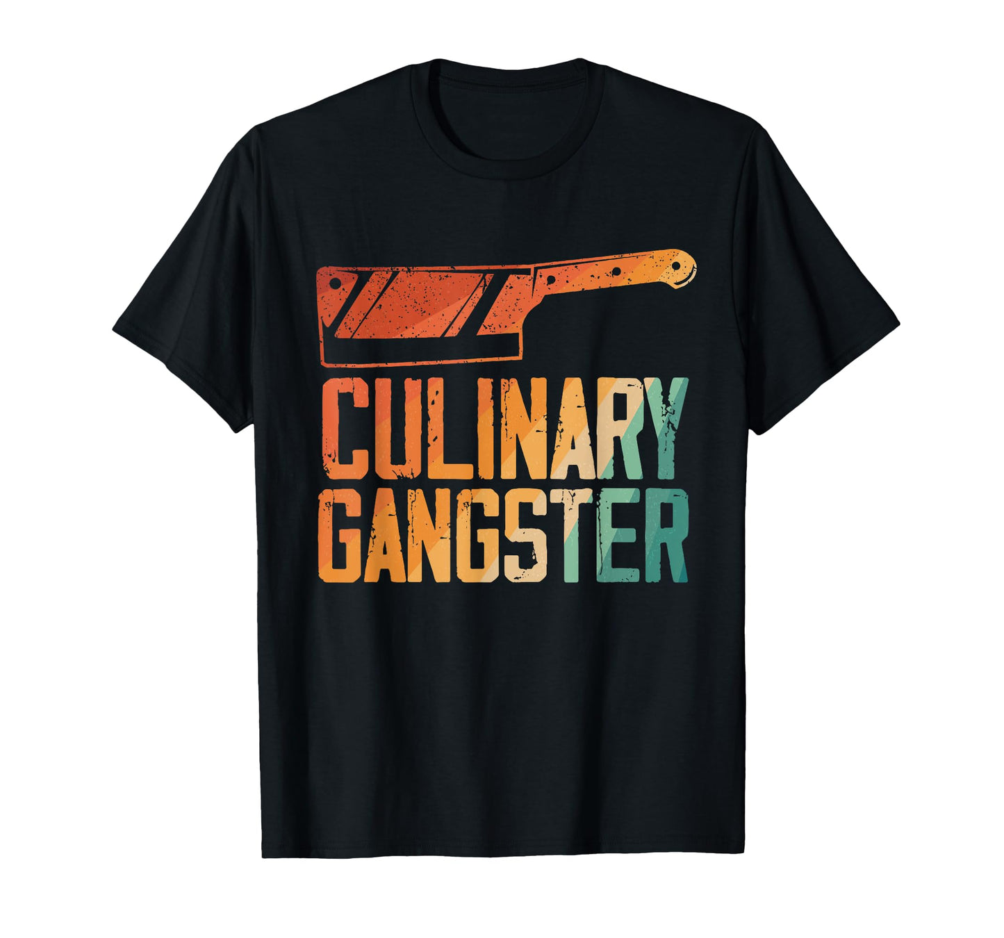 Funny Chef Art Men Women Restaurant Kitchen Food Cooking T-Shirt