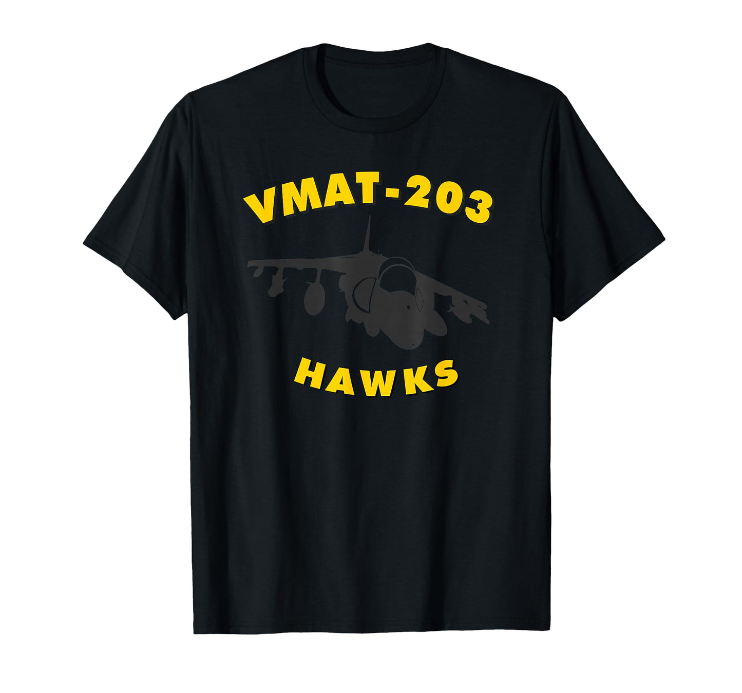 VMAT-203 Hawks AV8B Harrier Attack Training Squadron T-shirt T-Shirt