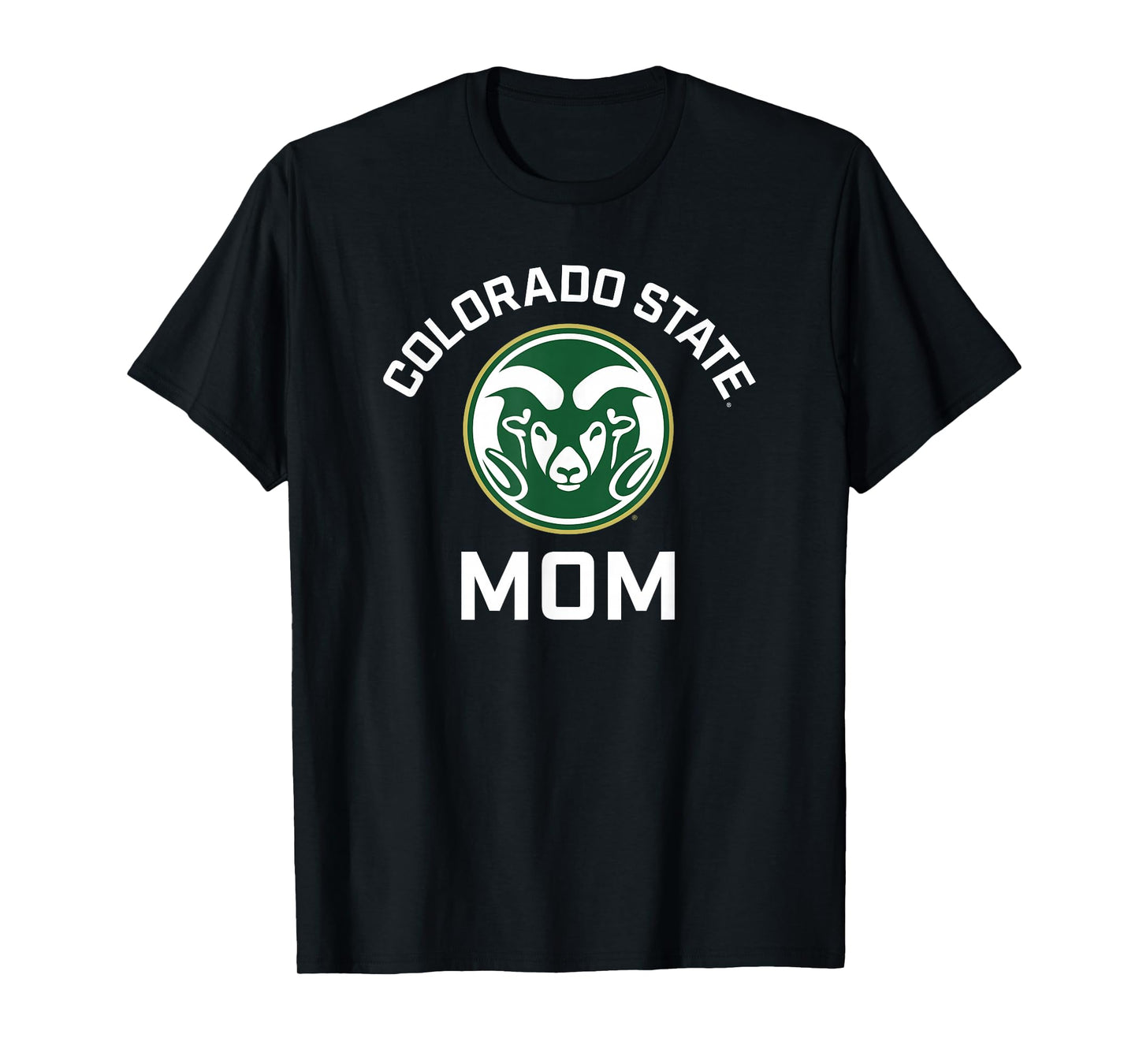 Colorado State University Rams Arched Mom T-Shirt