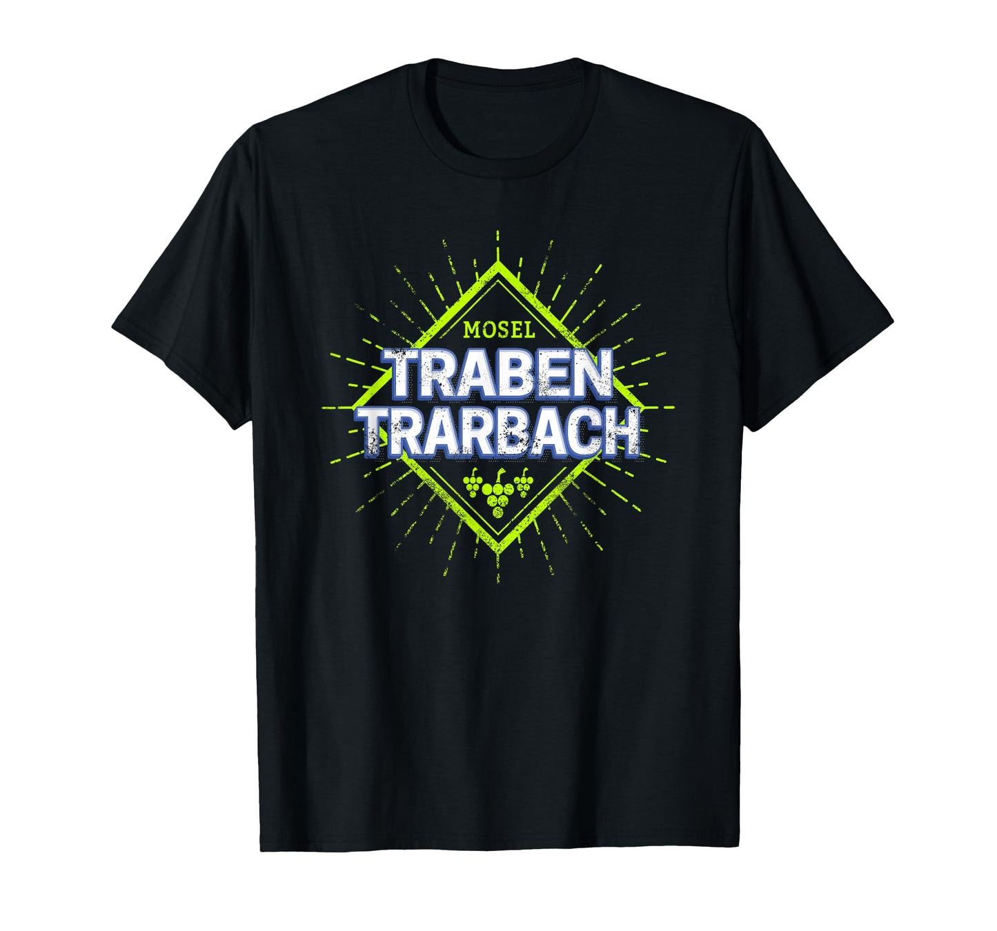 Traben-Trarbach Moselle Retro Grapes Vintage Holiday Vines T-Shirt