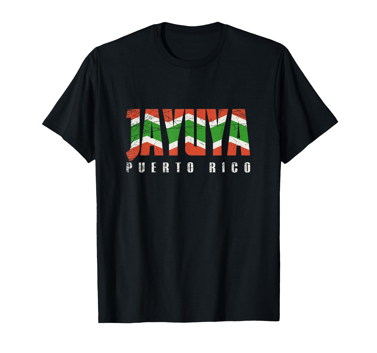 Jayuya City in Puerto Rico, Jayuya Flag T-Shirt