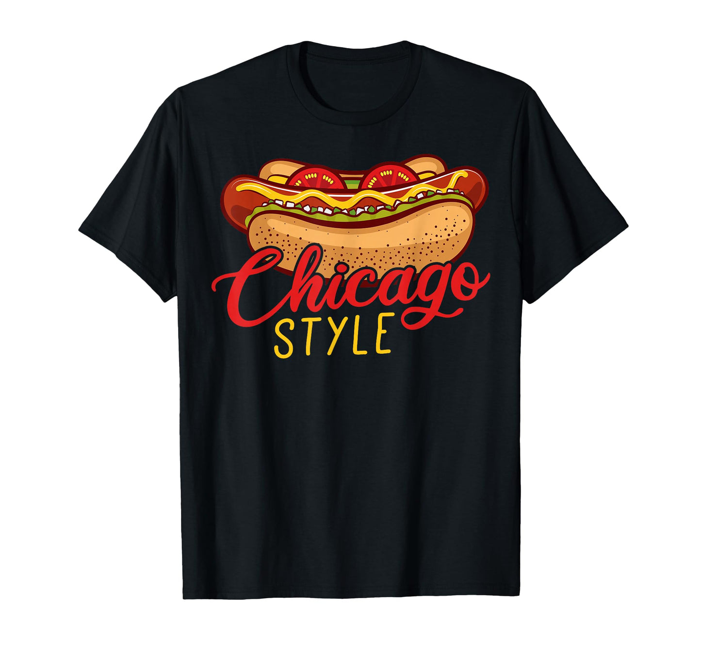 Chicago Style Hot Dog T-Shirt