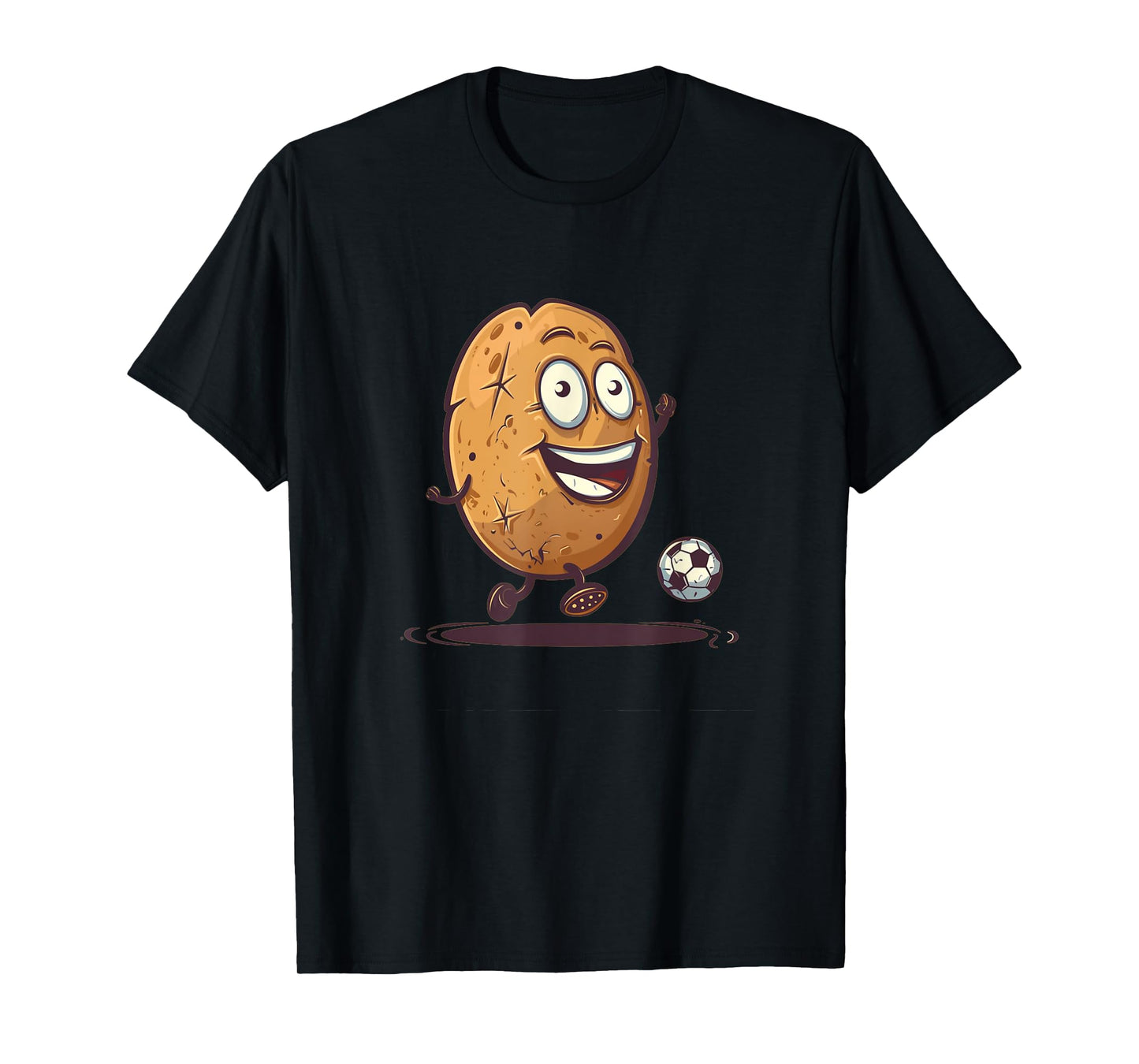 Soccer player potato costume for boys and girls T-Shirt