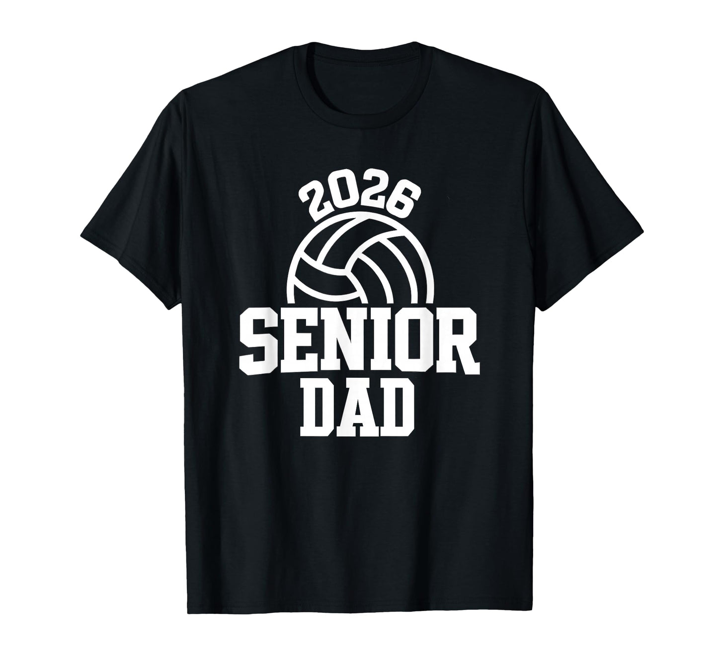 Senior 2026 Volleyball Graduating Class Dad T-Shirt