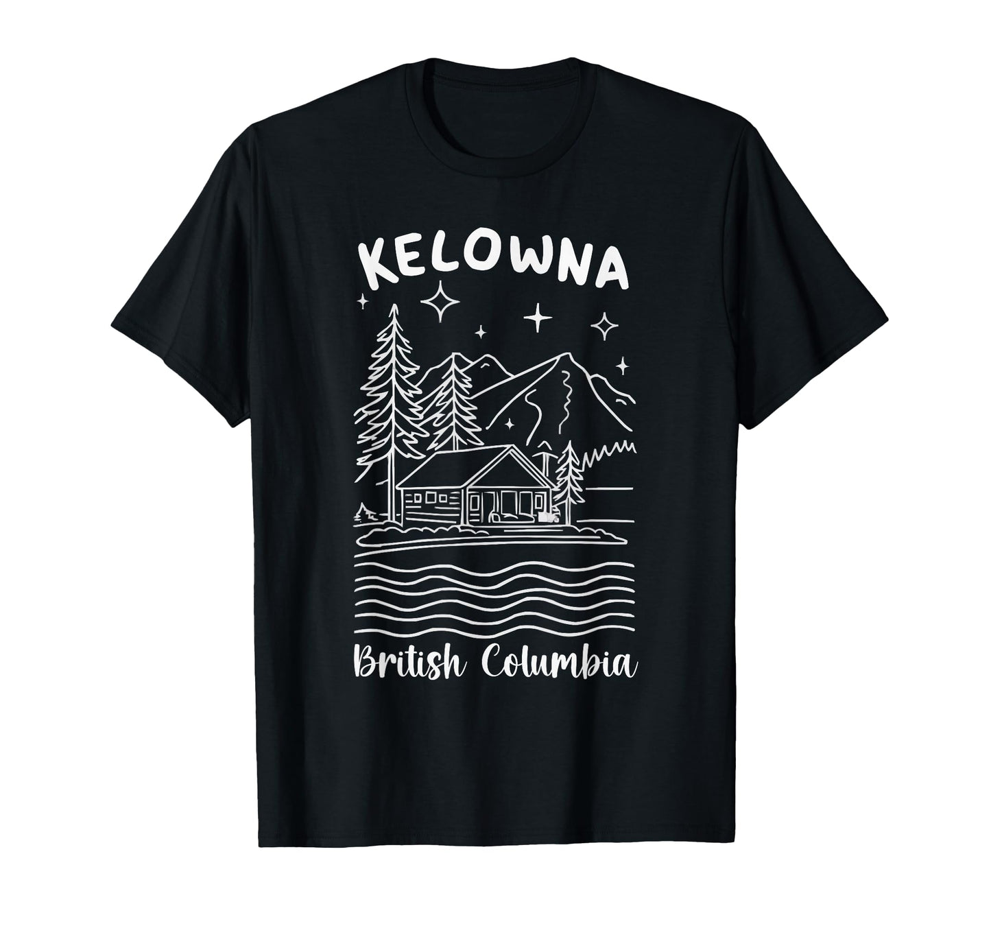 Kelowna British Columbia Travel I Love Canada T-Shirt