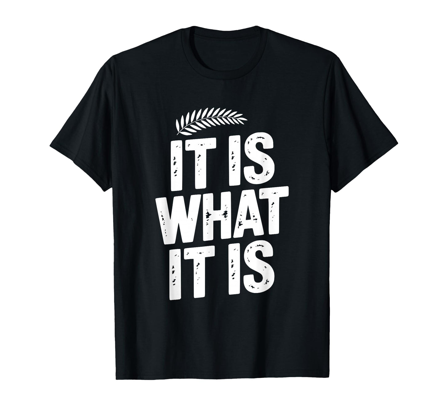 It is What It is Funny Sarcastic Quote T-Shirt