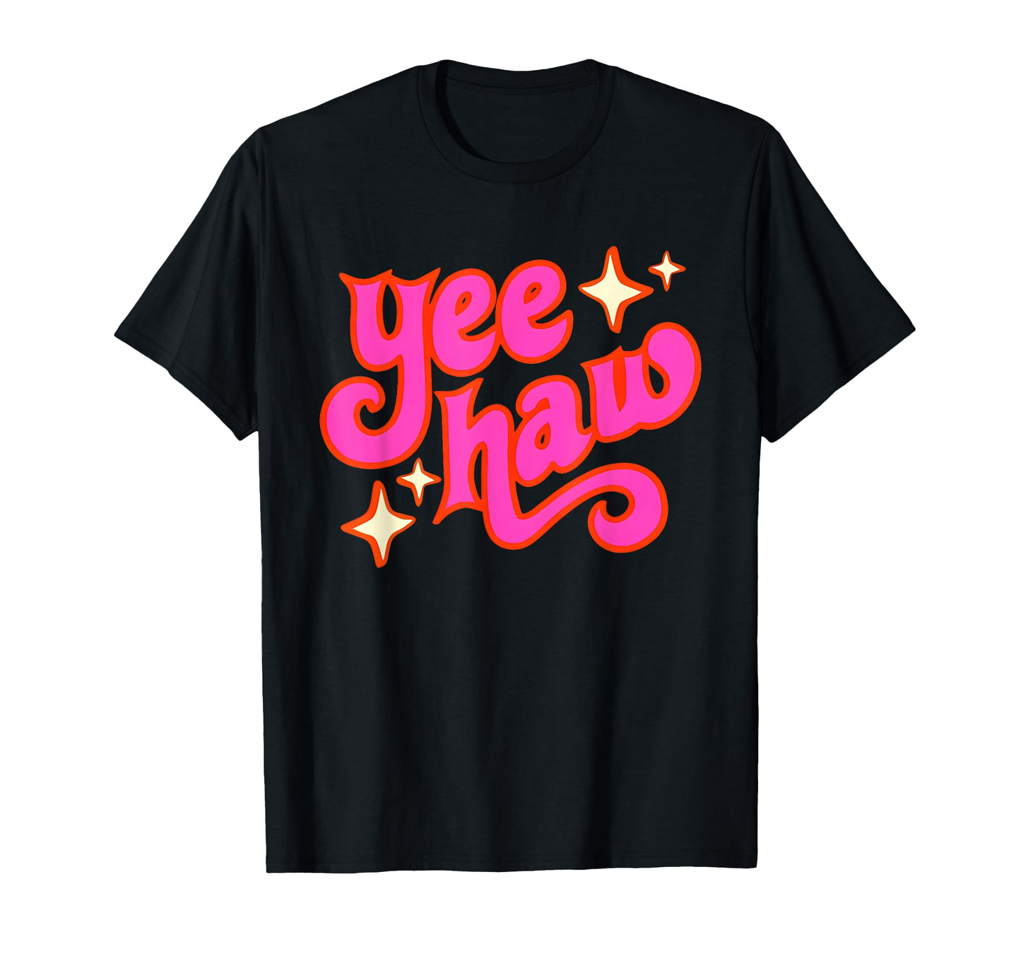 Yeehaw Cowboy Cowgirl Western Country Leopard Rodeo Yee Haw T-Shirt