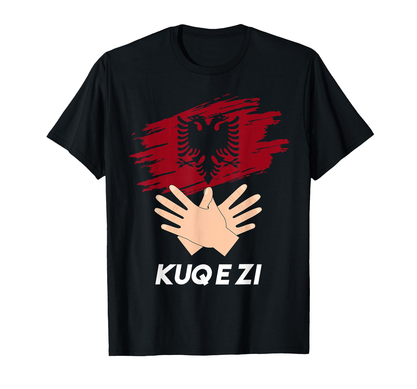 Albanian Flag Shqip Shqiponja Albanian Eagle Albania T-Shirt