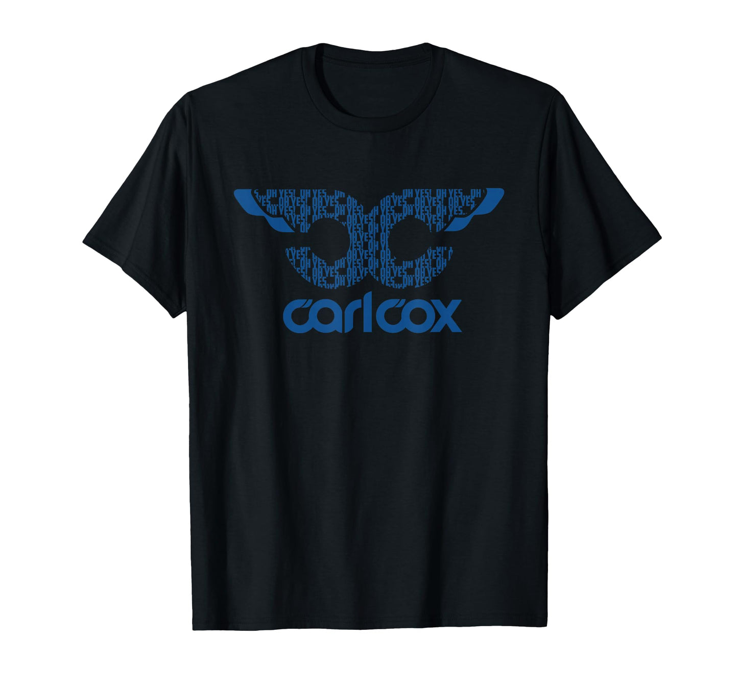 Carl Cox Oh Yes Blue Wings T-Shirt