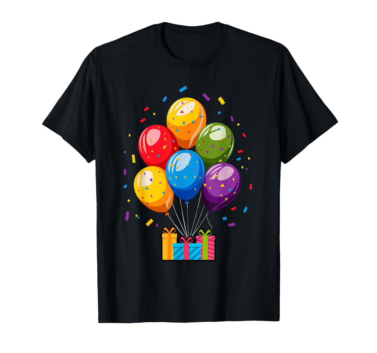 It's My Party Balloons Birthday Party Time T-Shirt