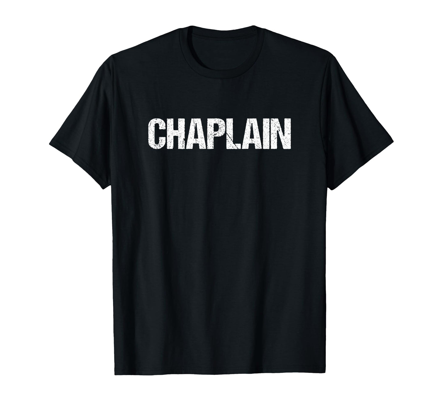 Chaplain Simple Title T-Shirt