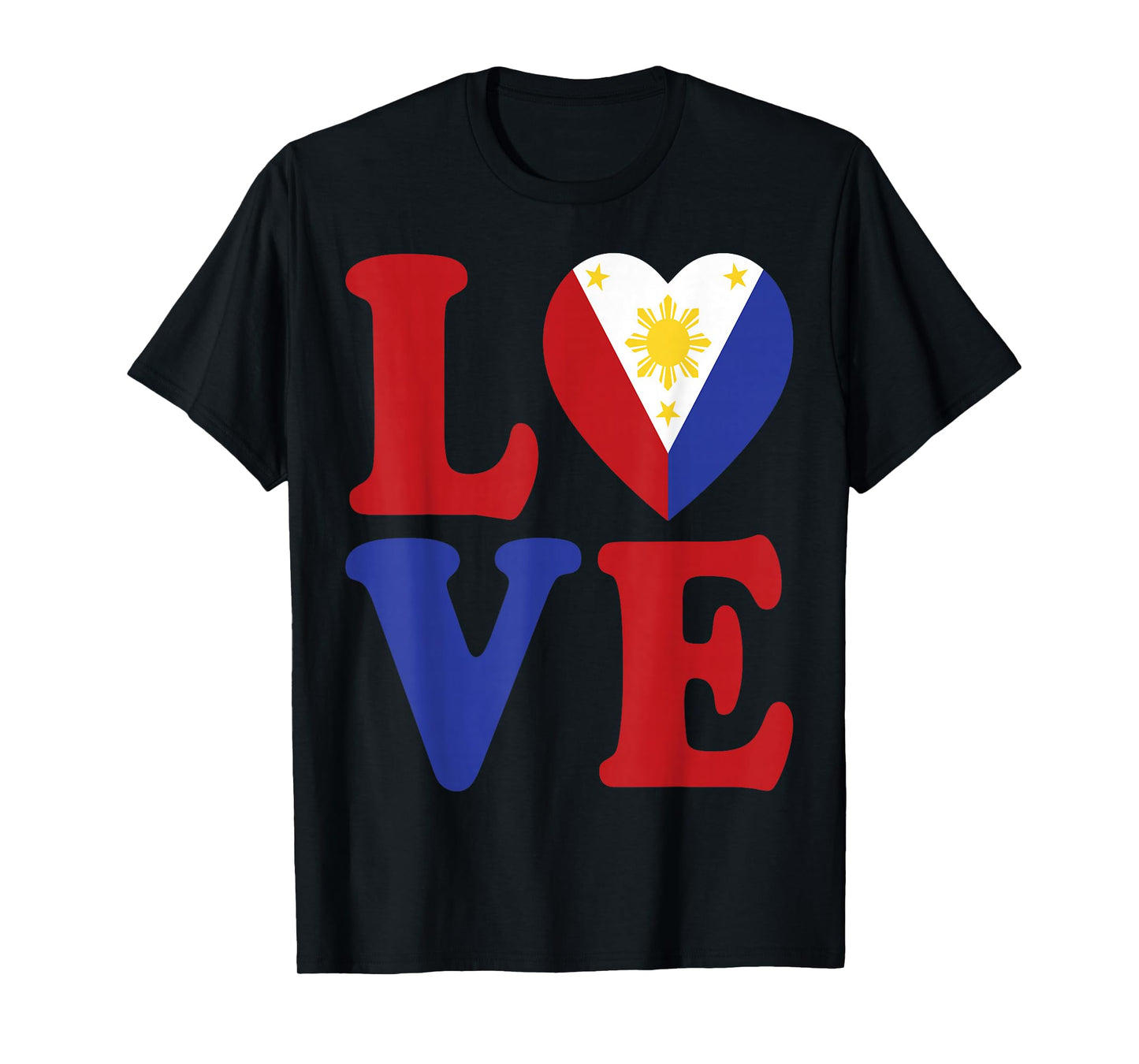 Filipino Patriotic Women & Men From Philippines Flag Country T-Shirt