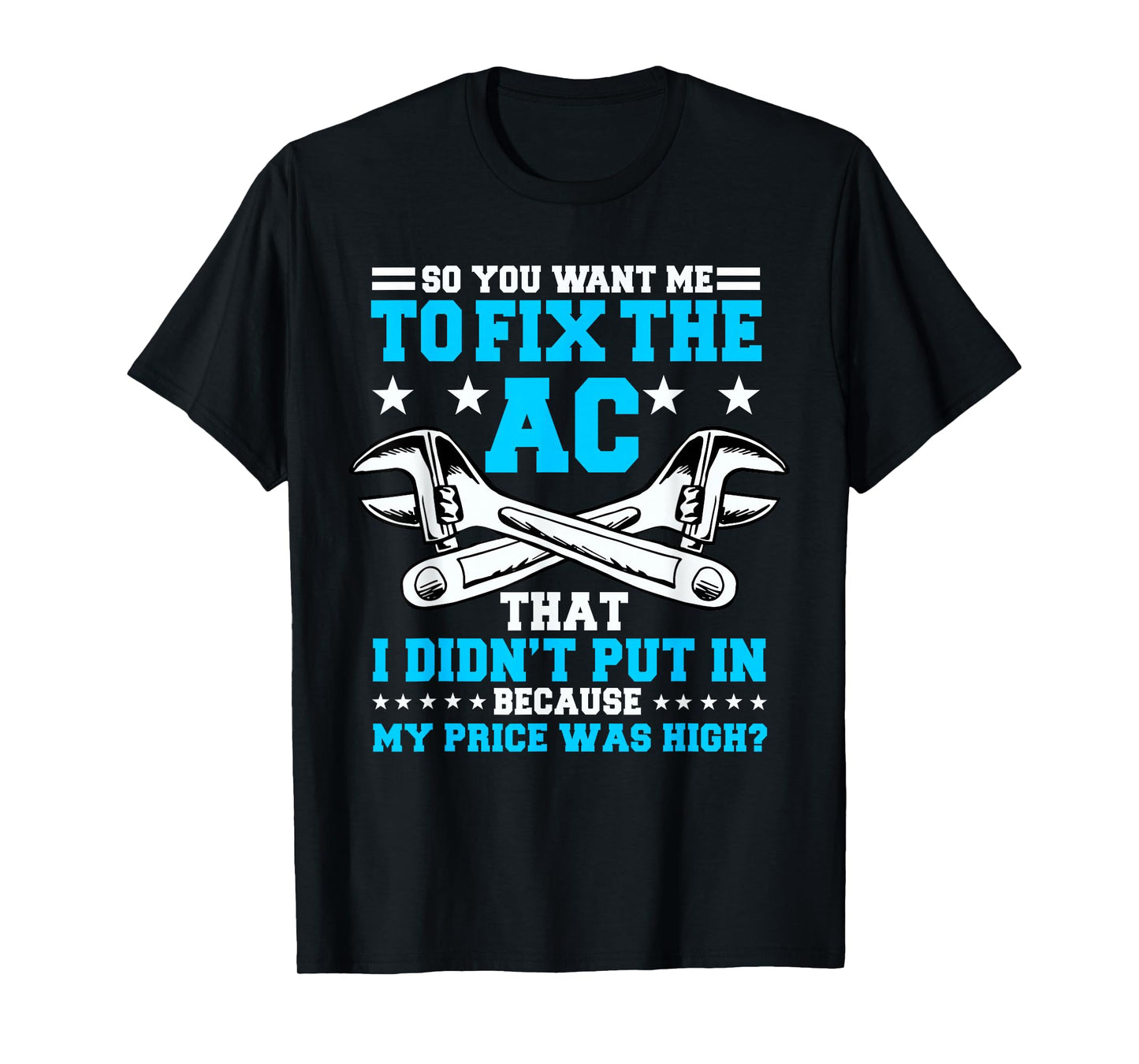 HVAC Technician Work Mechanic Installer Service HVACR Tech T-Shirt