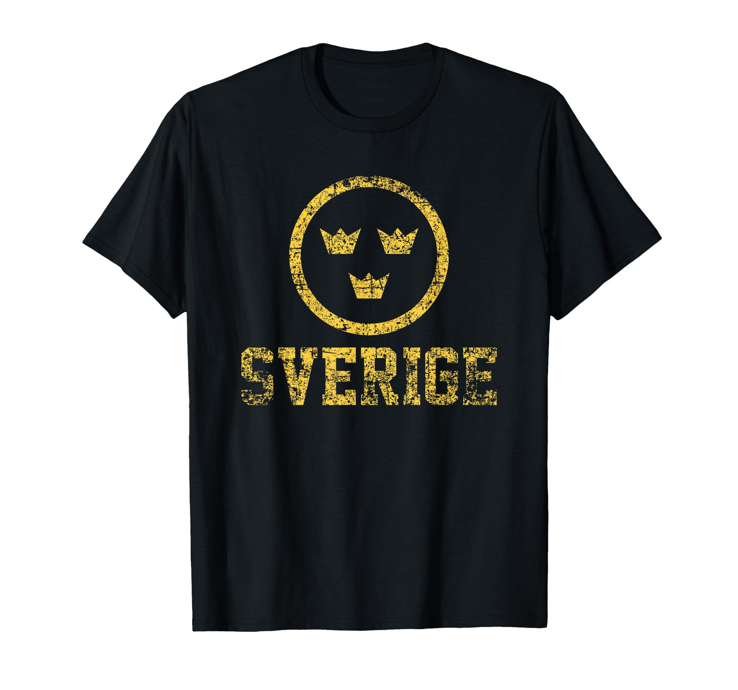 Vintage Retro Roundel of Sweden Sverige Swedish Pride T-Shirt