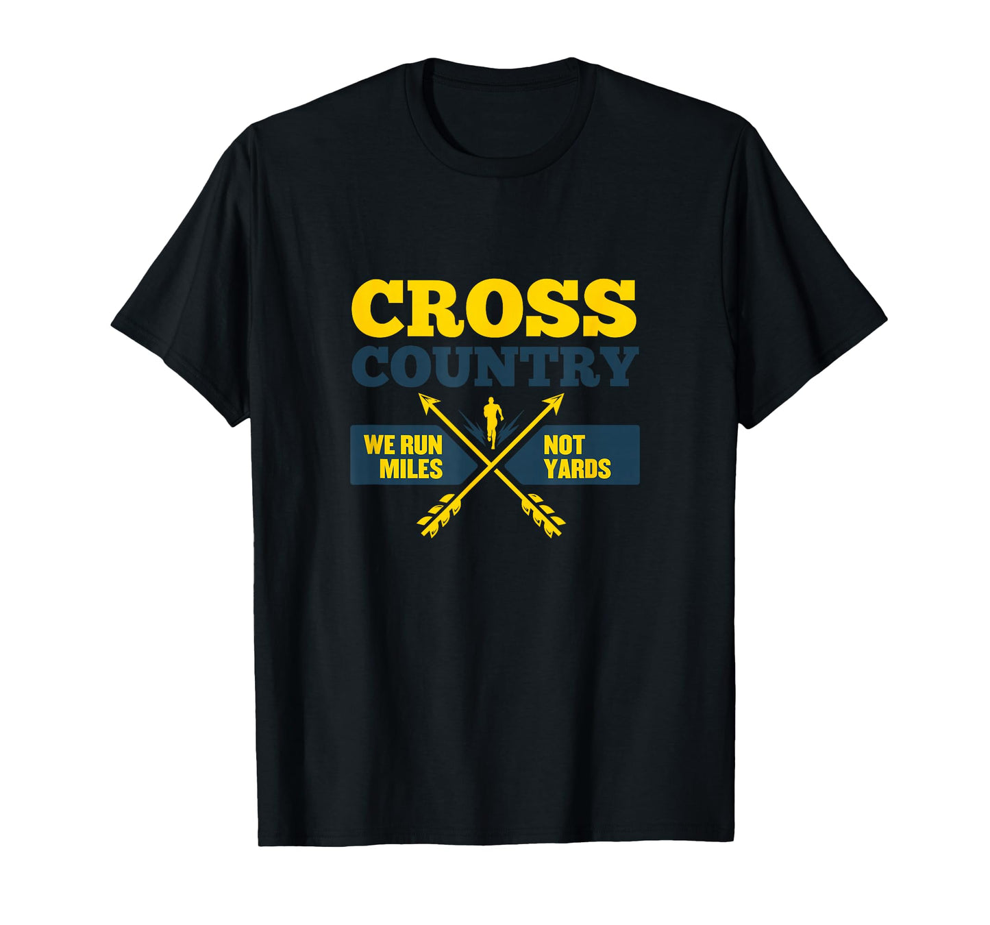 Funny XC Cross Country Coach Gift We Run Miles Men Women T-Shirt