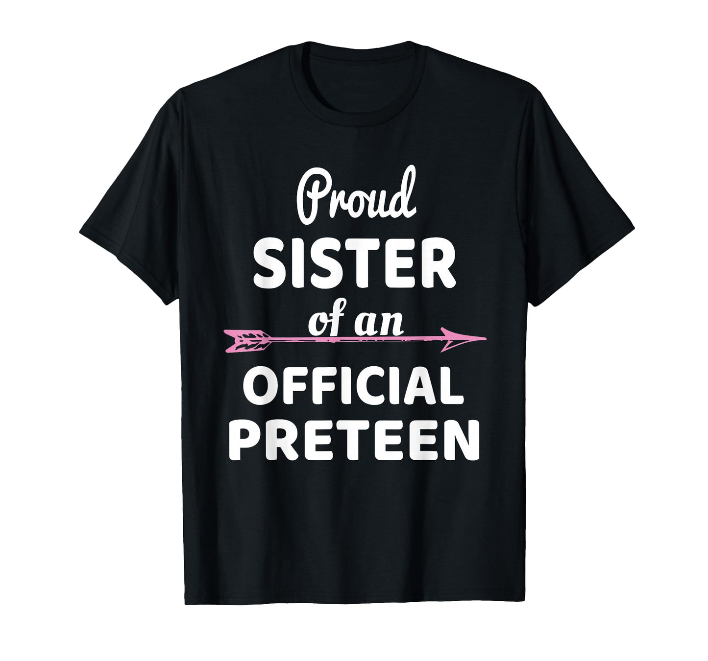 Proud Sister Of An Official Preteen 12th Birthday Party T-Shirt