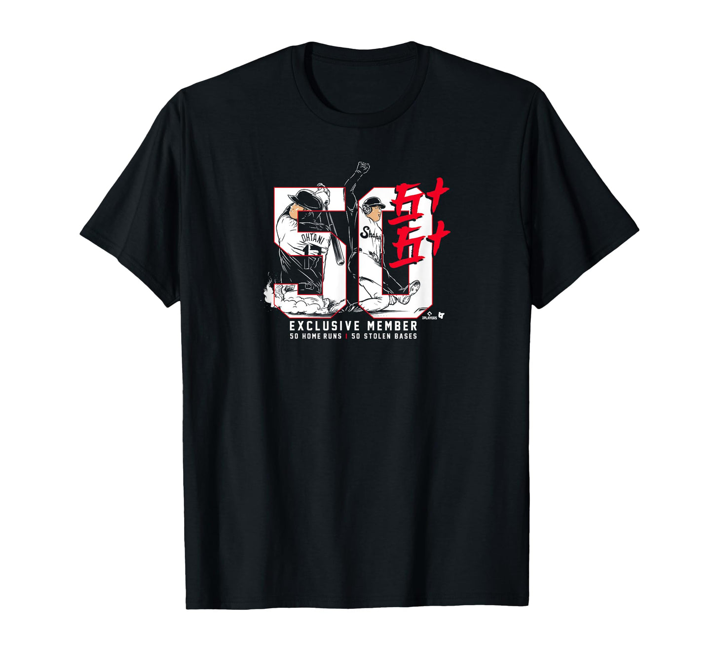 Shohei Ohtani - 50/50 - Los Angeles Baseball T-Shirt