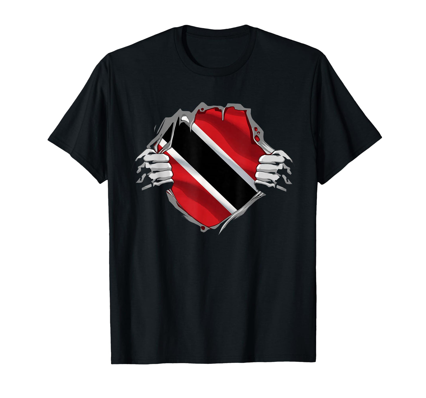 Trinidad and Tobago Clothing Trini Flag Roots Trinidadian T-Shirt