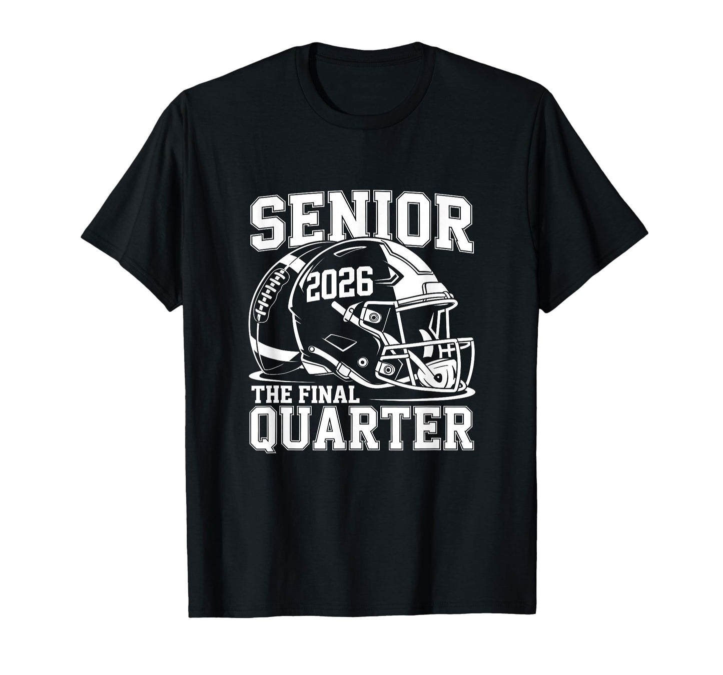 Football Senior School Class of 2026 Football Player T-Shirt