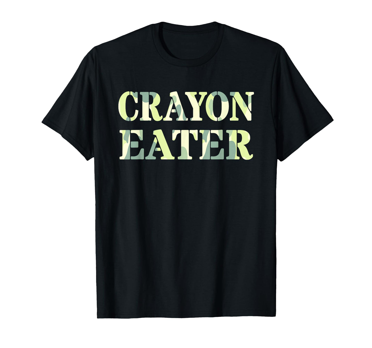 Funny CRAYON EATER Proud Officer Military Corp Meme Fubar T-Shirt