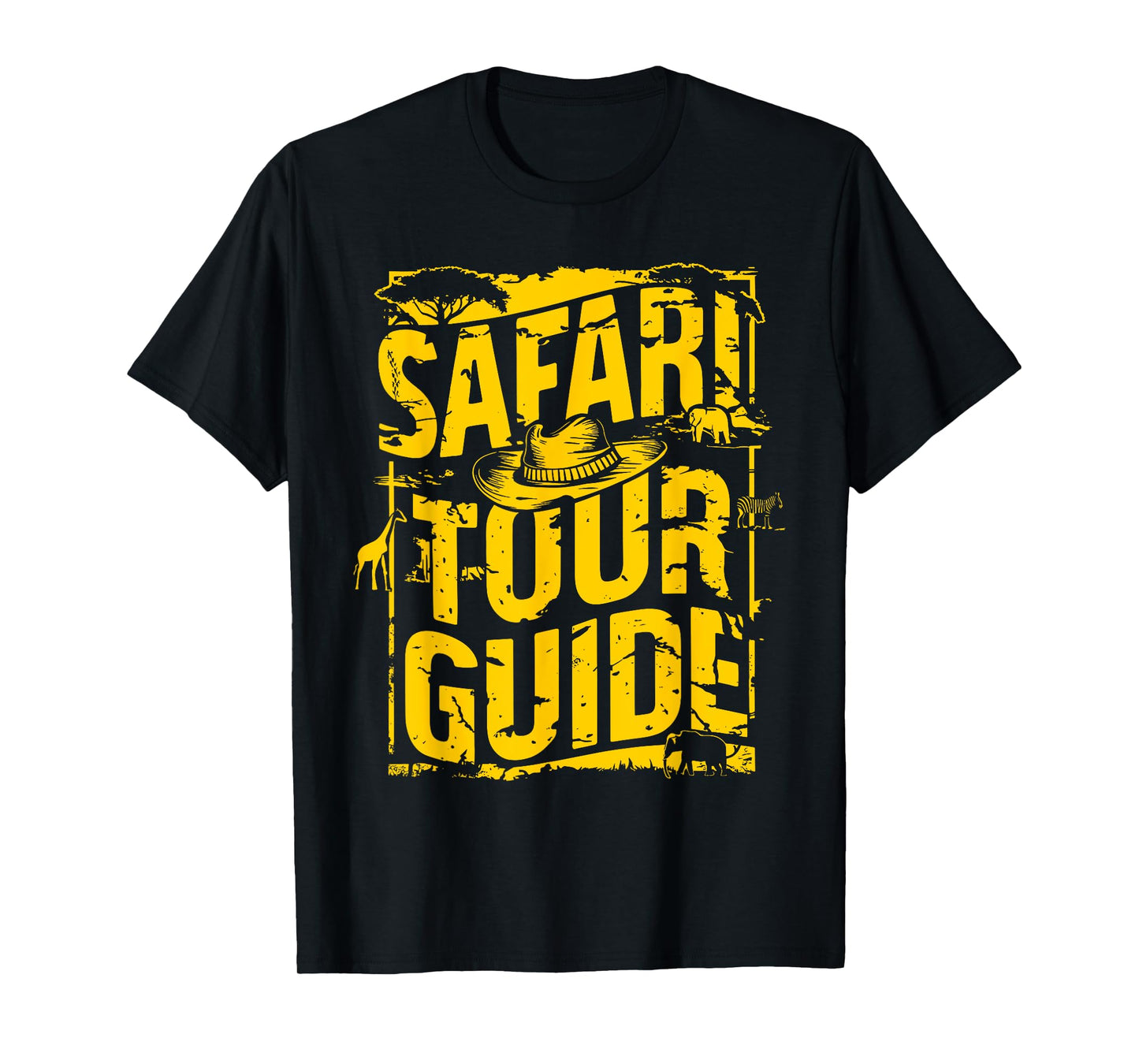 Safari Tour Guide Shirt Kids Men Women Adult Costume T-Shirt