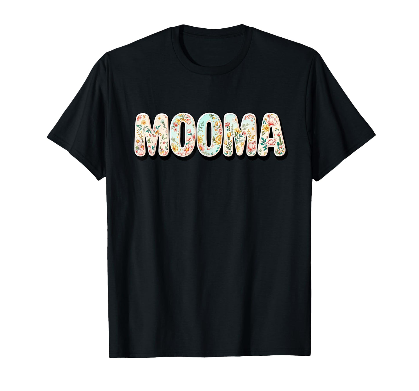 Wildflowers Mooma Floral Mother's Day Mooma T-Shirt