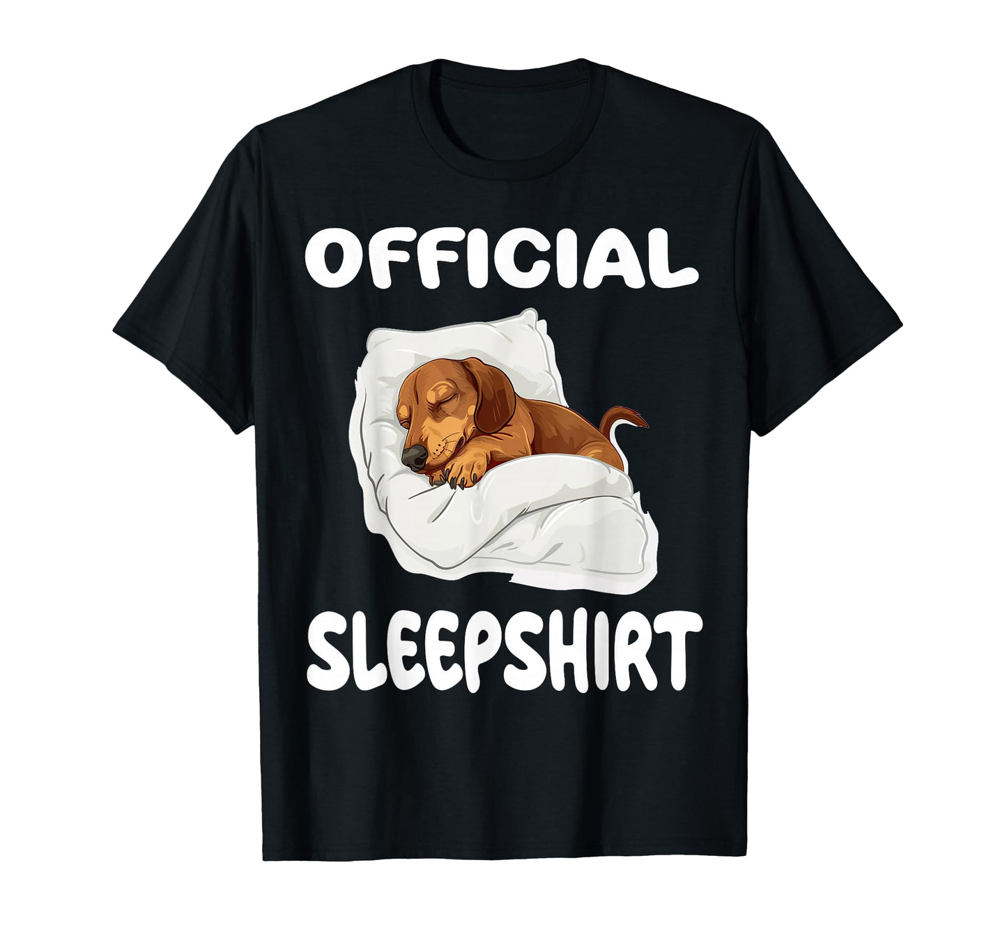 Dachshund Doxie Dog Official Sleepshirt Pajamas Nightgown T-Shirt