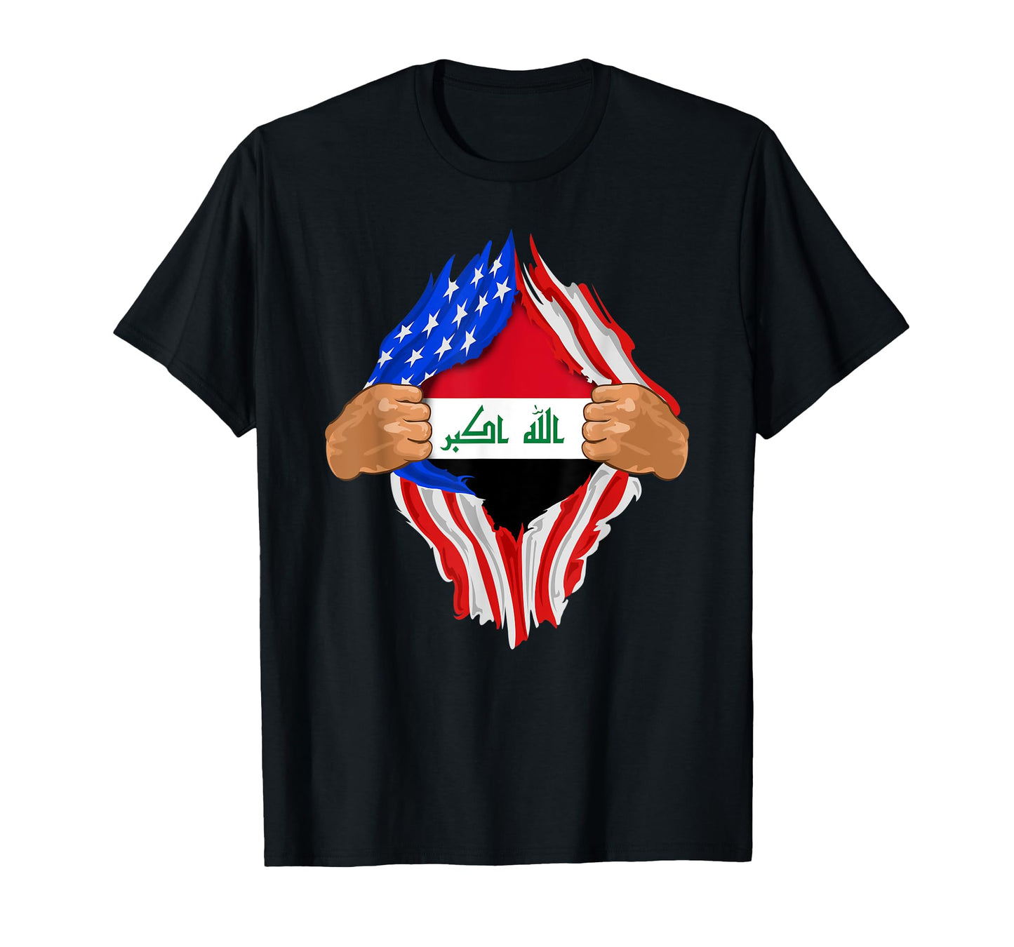 Iraqi Blood Inside Me T-Shirt | Iraq Flag Gift
