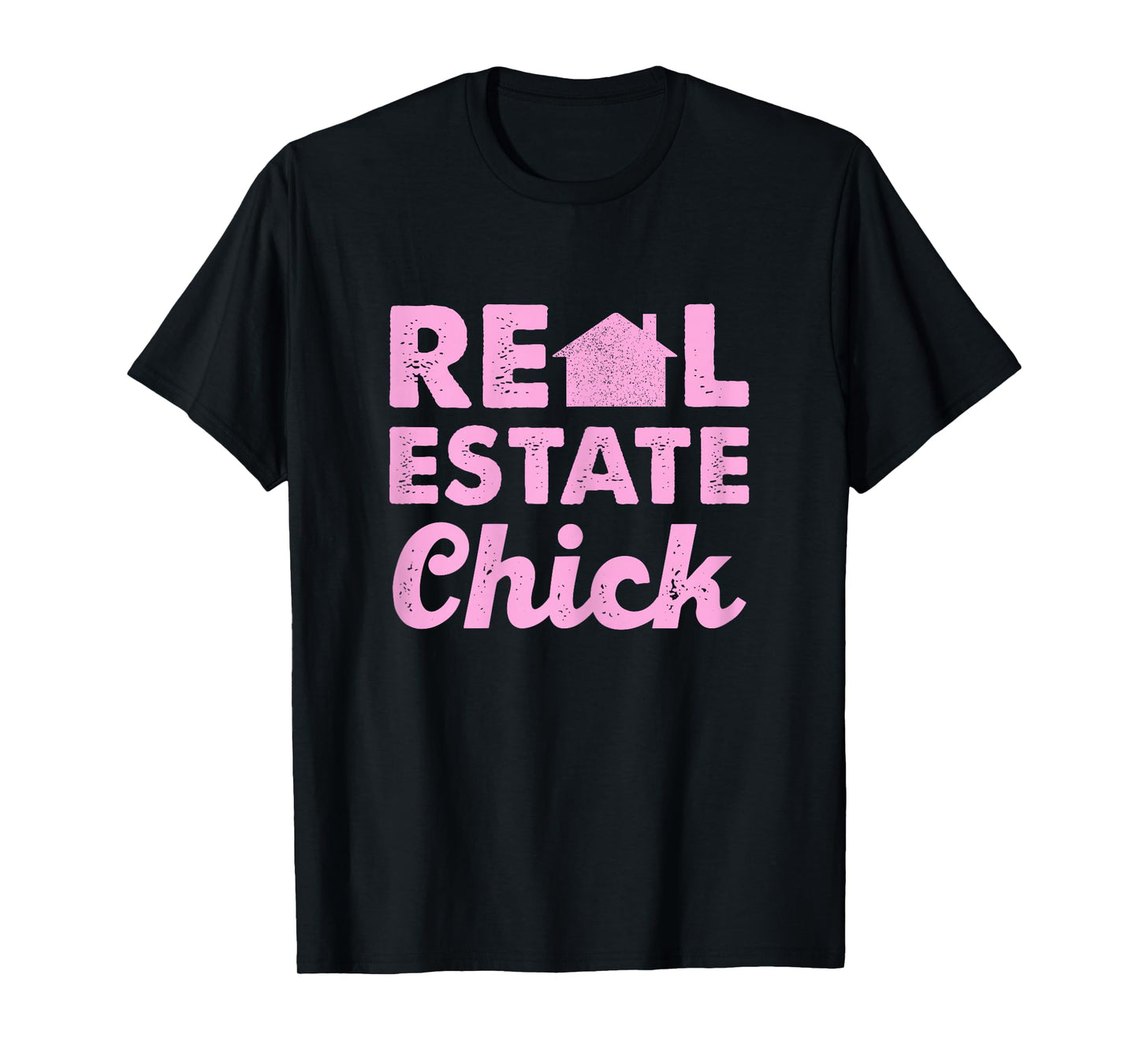 Real Estate Chick Realtor Home Expert Vibe T-Shirt