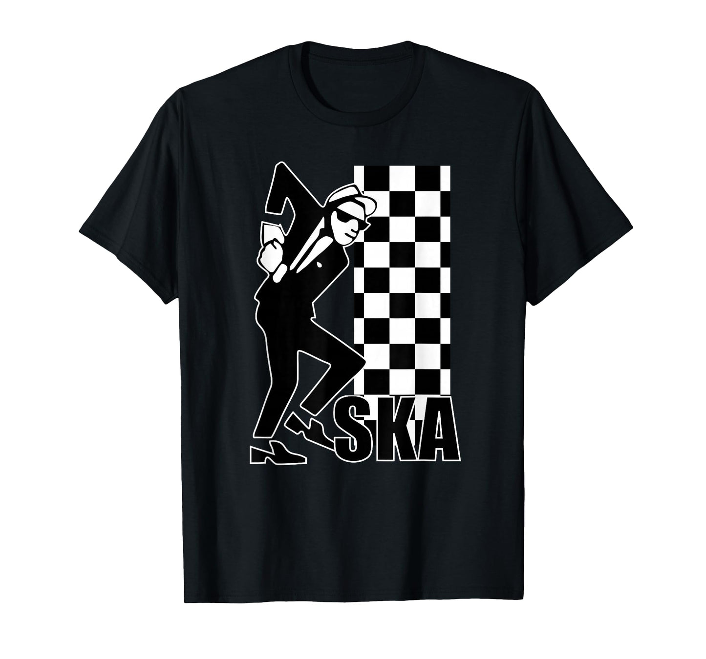 Ska Music T-Ska Music is Life Ska Reggae T-Shirt